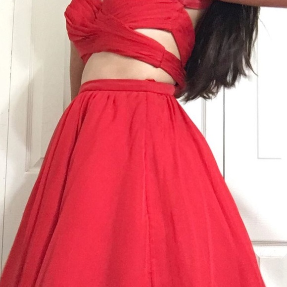 red homecoming dress - Picture 3 of 3